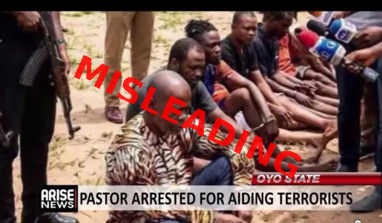 Screenshot from Arise News TV