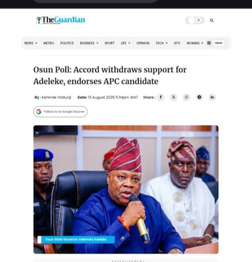 Post by TheGuardian Newspaper