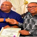 FACT-CHECK: Claim That Adeleke Visited Peter Obi to Present Him His Certificate of Return Is False